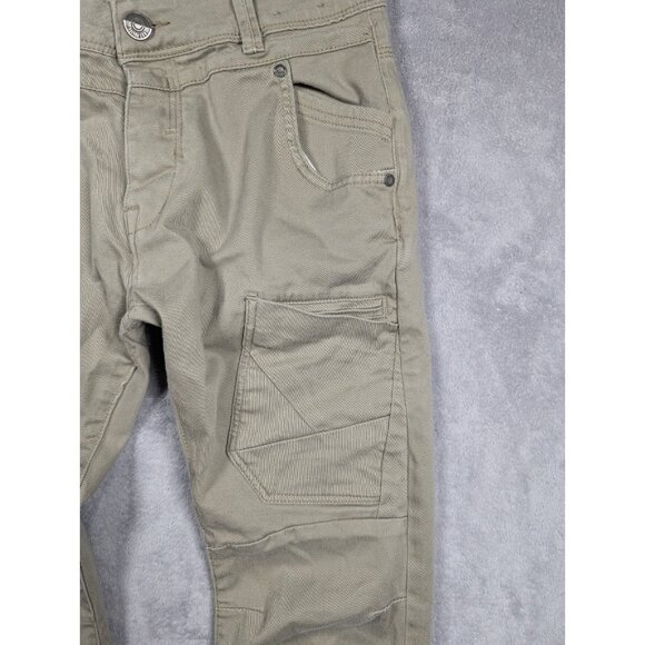 883 Police Cassady Cargo Pants Mens Size 30 Khaki Regular Fit Tactical Utility - Picture 5 of 10